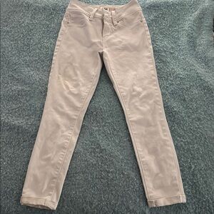 YMI Women's White Ankle & Cropped Jeans